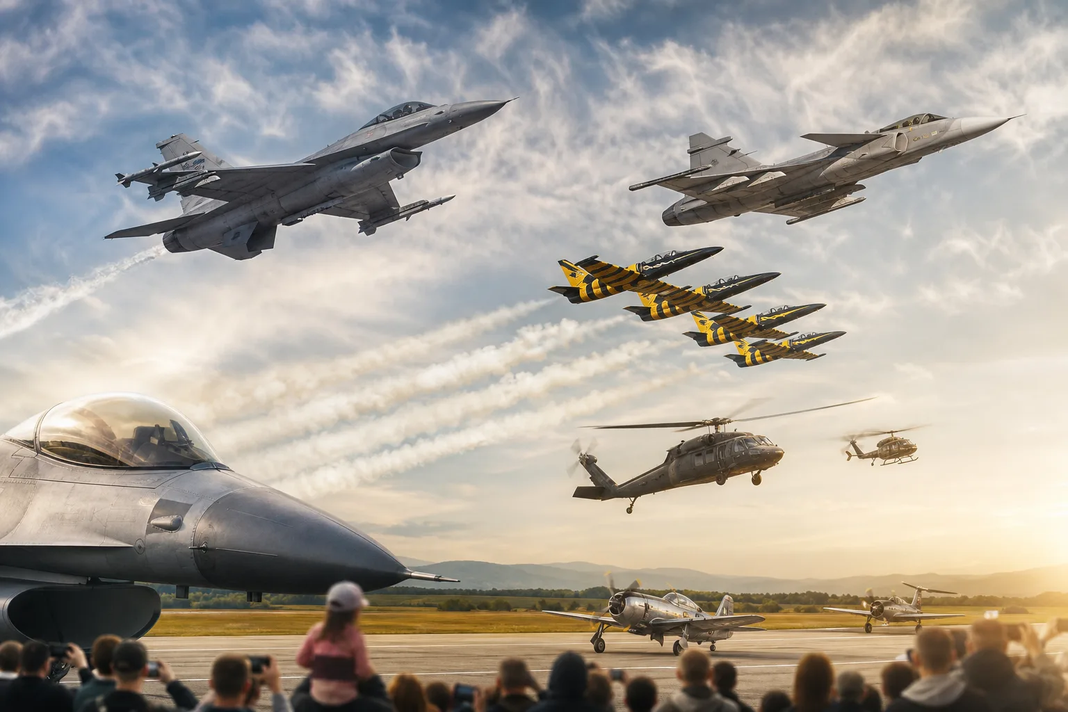 IMAD 2026 v Piešťanoch: F-16, Gripen aj Baltic Bees