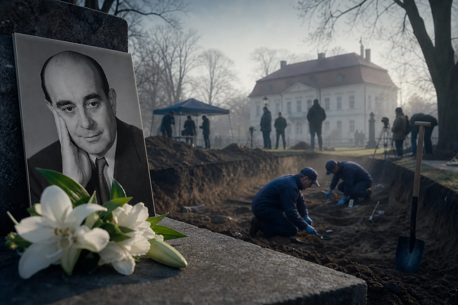 Polícia exhumuje ostatky Jana Masaryka po takmer 80 rokoch