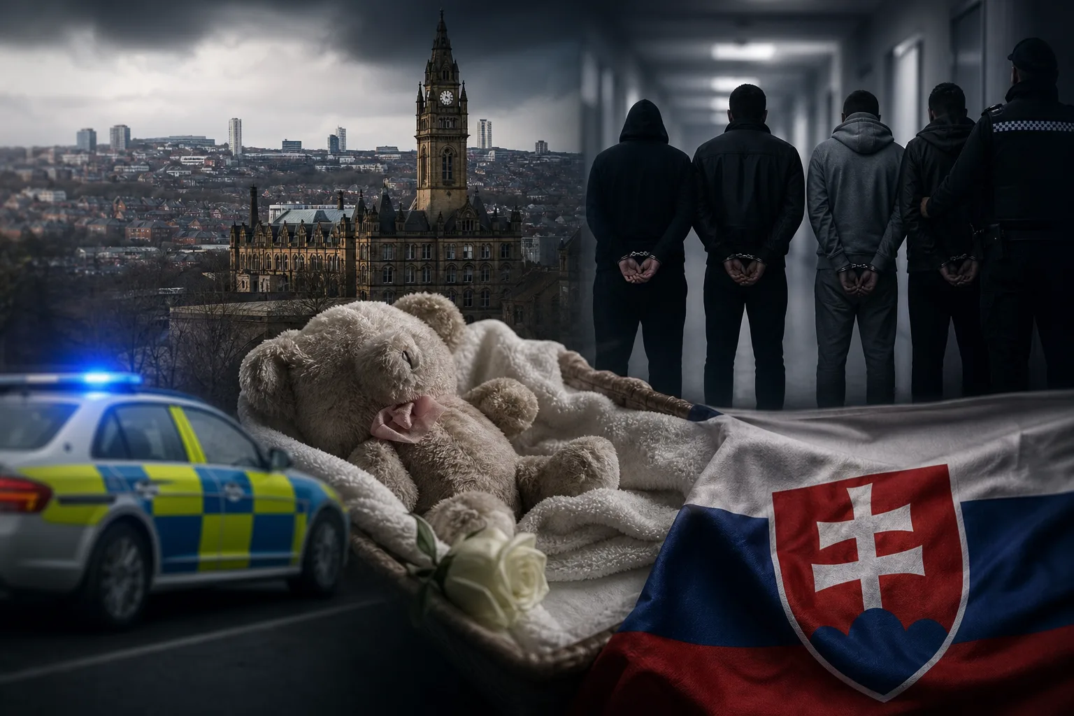 Novorodenec v Sheffielde mal 33 rán. Obvinili Slovákov
