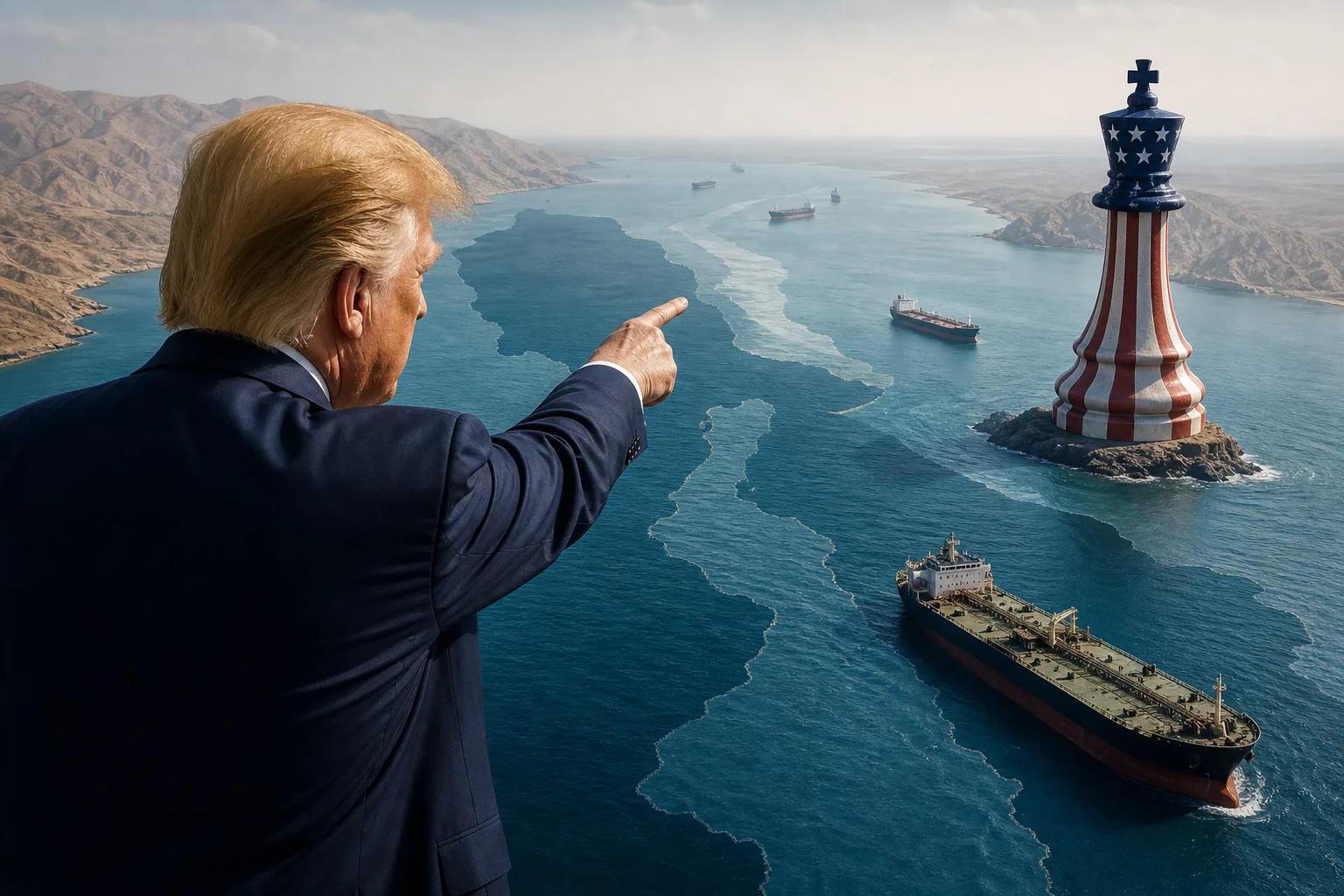 Trump zvažuje premenovanie Hormuzského prielivu na Trumpov