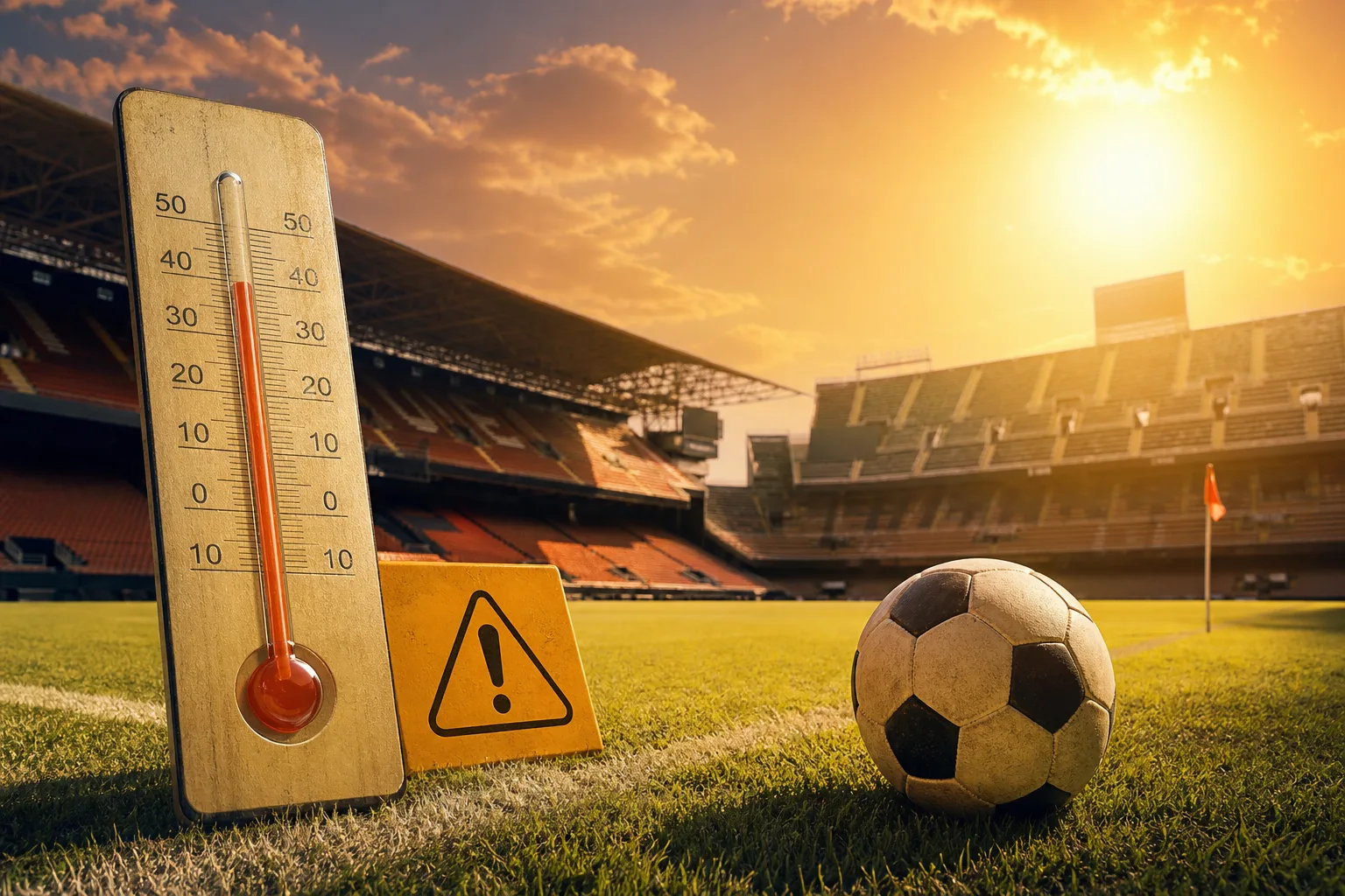 Valencia – Barcelona sa hralo v horúčave a pri žltej výstrahe